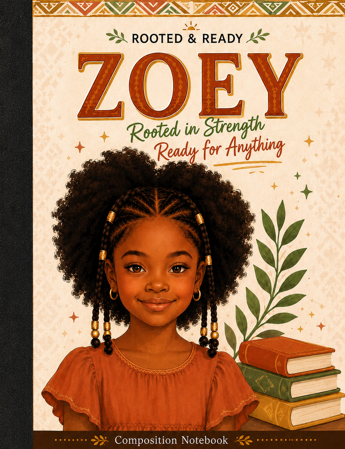 Rooted & Ready — Personalized Back-to-School Composition Notebooks (Digital Download)
