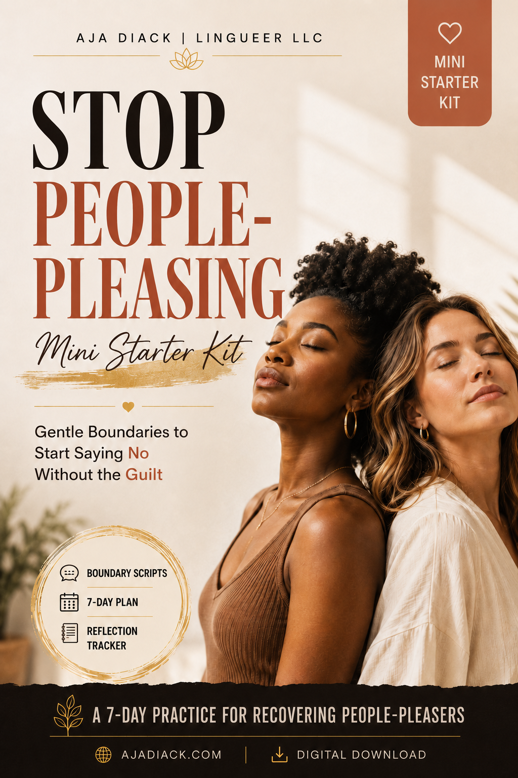Stop People-Pleasing Mini Starter Kit: 7 Days to Start Choosing Yourself